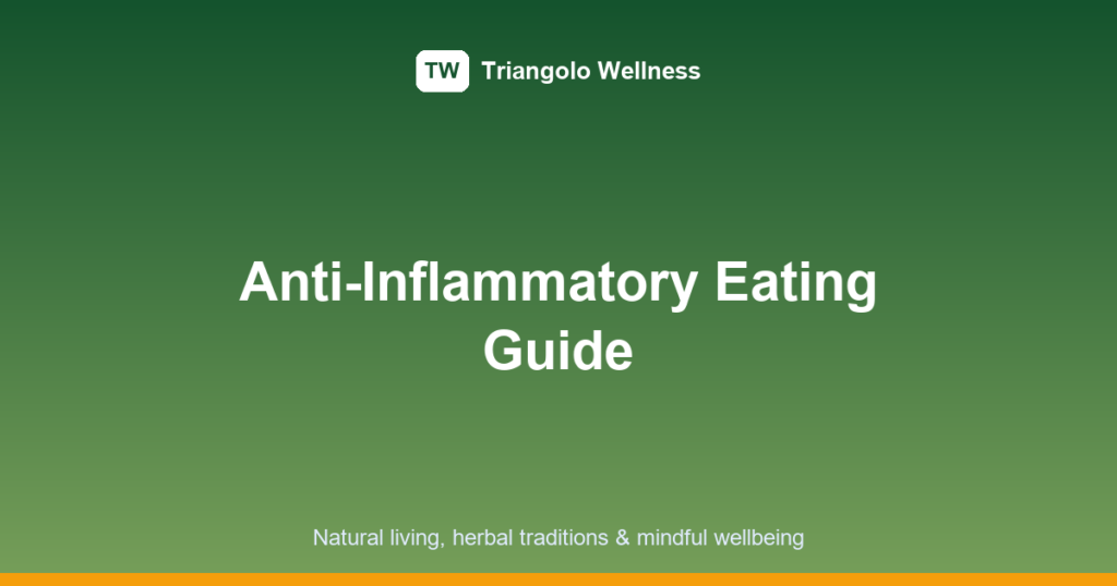 anti-inflammatory foods featured image