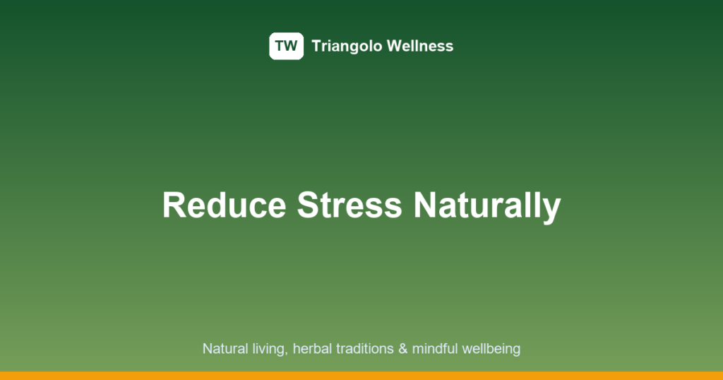 how to reduce stress naturally featured image