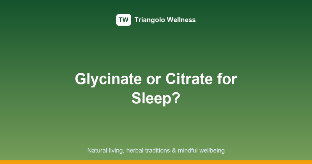 magnesium glycinate vs citrate featured image